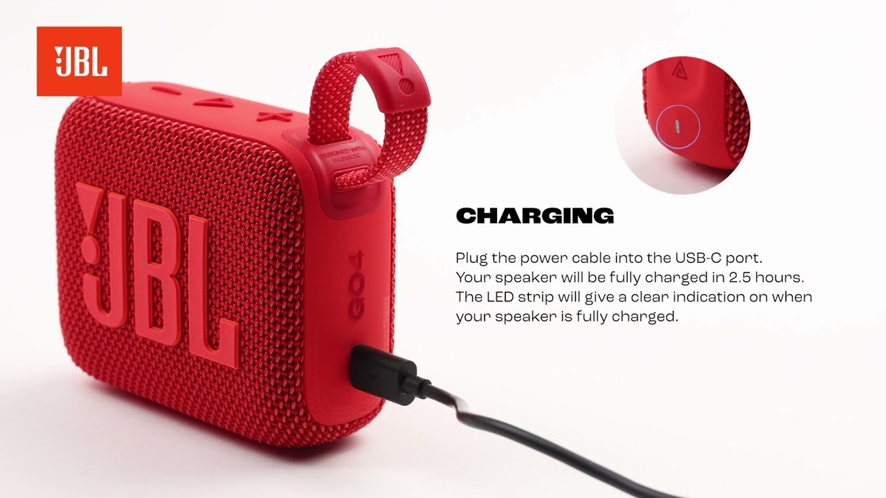 JBL Go 4 Bluetooth Speaker – Powerful Deep Bass – Portable Mini Waterproof Speaker – 1:1 Premium Copy (Original Quality)