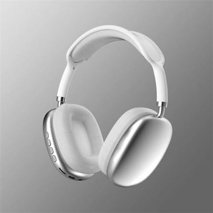 P9 Wireless Headphones Bluetooth Headset Deep Bass Over-Ear Foldable Stereo Headphone | TF Card AUX Support | Android iOS Compatible | Black White