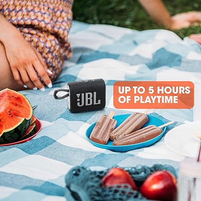 JBL GO 3 Original Bluetooth Speaker | JBL Pro Sound Deep Bass | Portable Waterproof Speaker