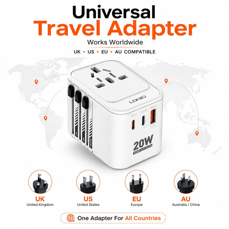 LDNIO Adapter Z9 20W