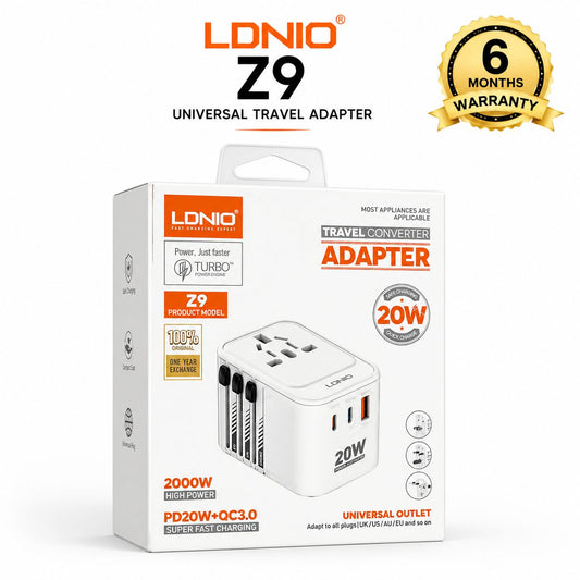 LDNIO Adapter Z9 20W
