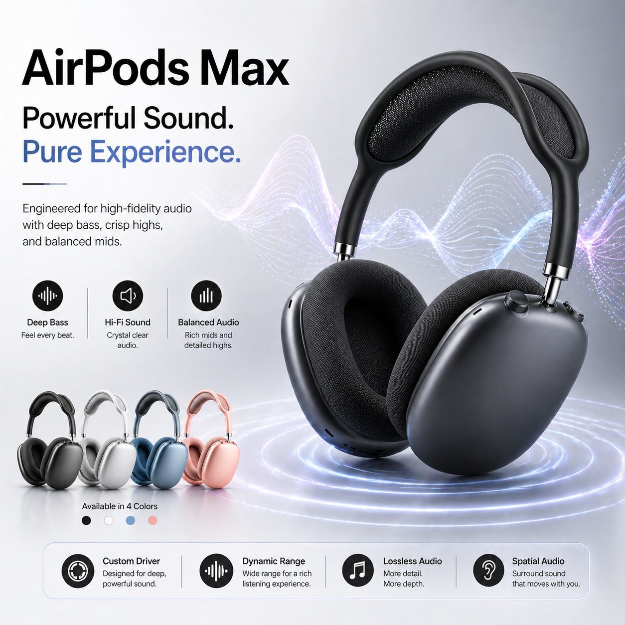 Airpod Max -  1:1 Premium Copy