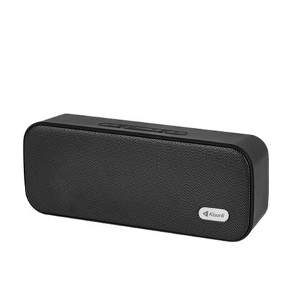 Kisonli KS-2002 USB Multimedia Speakers – Stereo Computer Speakers with Bass – Portable USB Powered Speaker for PC, Laptop, Desktop - Black