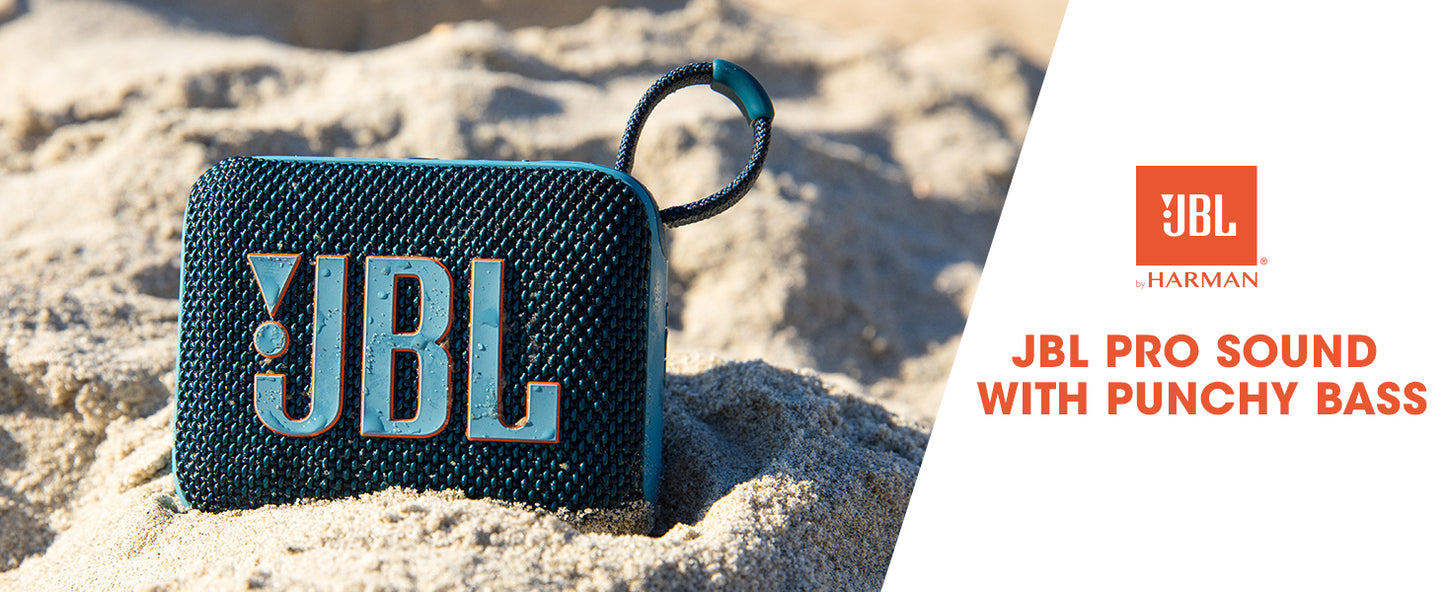 JBL Go 4 Bluetooth Speaker – Powerful Deep Bass – Portable Mini Waterproof Speaker – 1:1 Premium Copy (Original Quality)